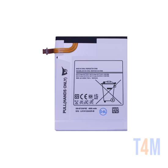 Bateria EB-BT230FBE para Samsung Galaxy Tablet T231/T230/T235/T231 4000mAh